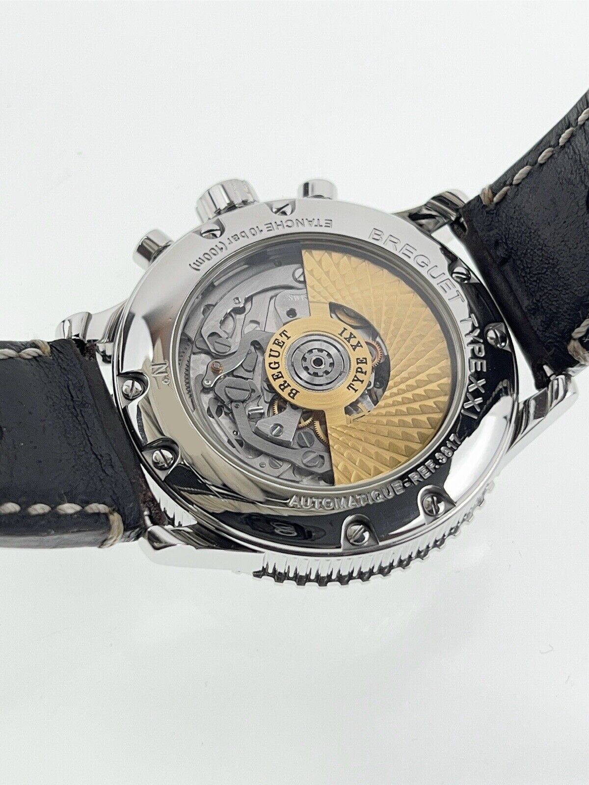 2017 Breguet Type XXI Steel Gray Dial 42mm Automatic Men’s Watch 3817ST