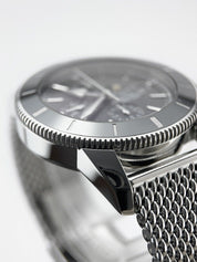 2018 Breitling Superocean Heritage II 46 Complete Black Box Papers A13312