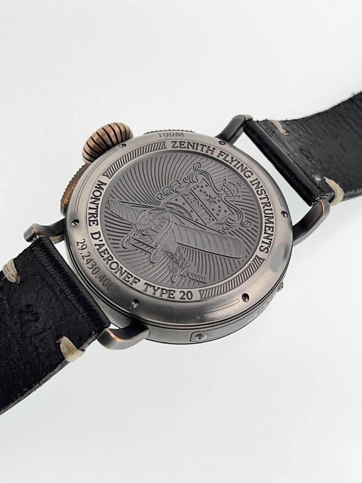 2019 Zenith Pilot Bronze Black Dial 45mm Automatic Men's Watch 29.2430.4069