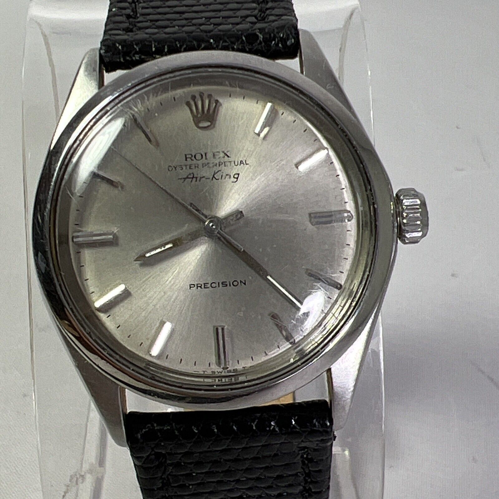 1973 ROLEX Oyster Perpetual Air-King 5500 Cal.1520 Men's 34mm Ref. 1002 Working