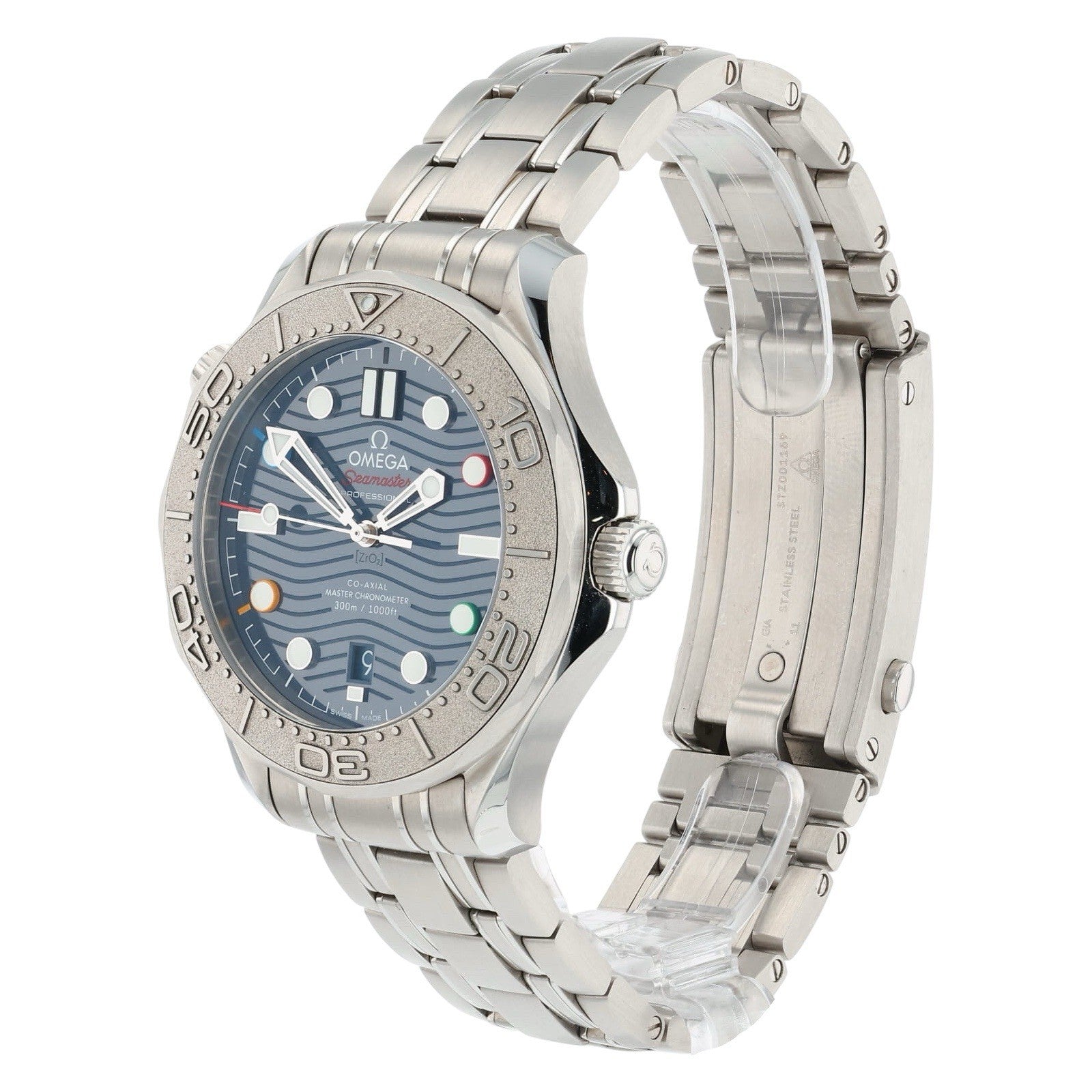 Omega Seamaster Diver Steel Blue Dial 42mm Automatic Mens 522.30.42.20.03.001