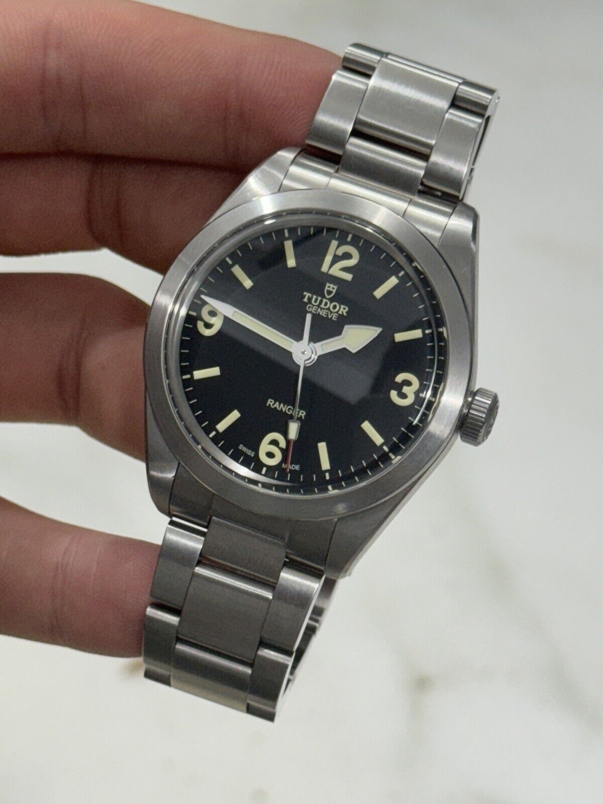 2022 Tudor Ranger 39mm Stainless Steel 79950 Black Dial Automatic Mens Watch