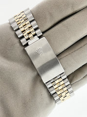 Rolex Datejust Steel & Gold Champagne Dial 36mm Automatic Movement Men’s 16013