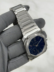 2017 Bulgari Octo Finissimo Steel Blue 40mm Automatic Men’s Watch BGO 40 XT