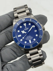 2020 Tudor Pelagos BLUE Titanium 42mm 25600TB Automatic Dive Date Watch -  B&P