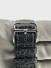 2022 Hermes Slim d'Hermes Watch Auto Platinum Men 39mm W054192WW00 - Box/Papers