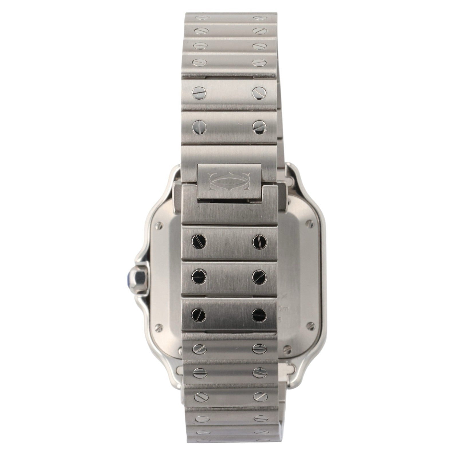 Cartier Santos Stainless Steel Silver Dial 35mm Automatic Men's Watch WSSA0029