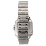 Cartier Santos Stainless Steel Silver Dial 35mm Automatic Men's Watch WSSA0029