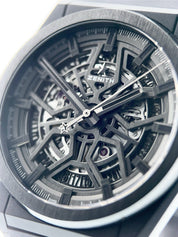 Zenith Defy Ceramic Skeleton Dial 41mm Automatic Men’s Watch 49.9000.670