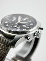 2019 IWC Pilot Spitfire Chronograph IW387901 Men's Watch Stainless Steel  - B/P