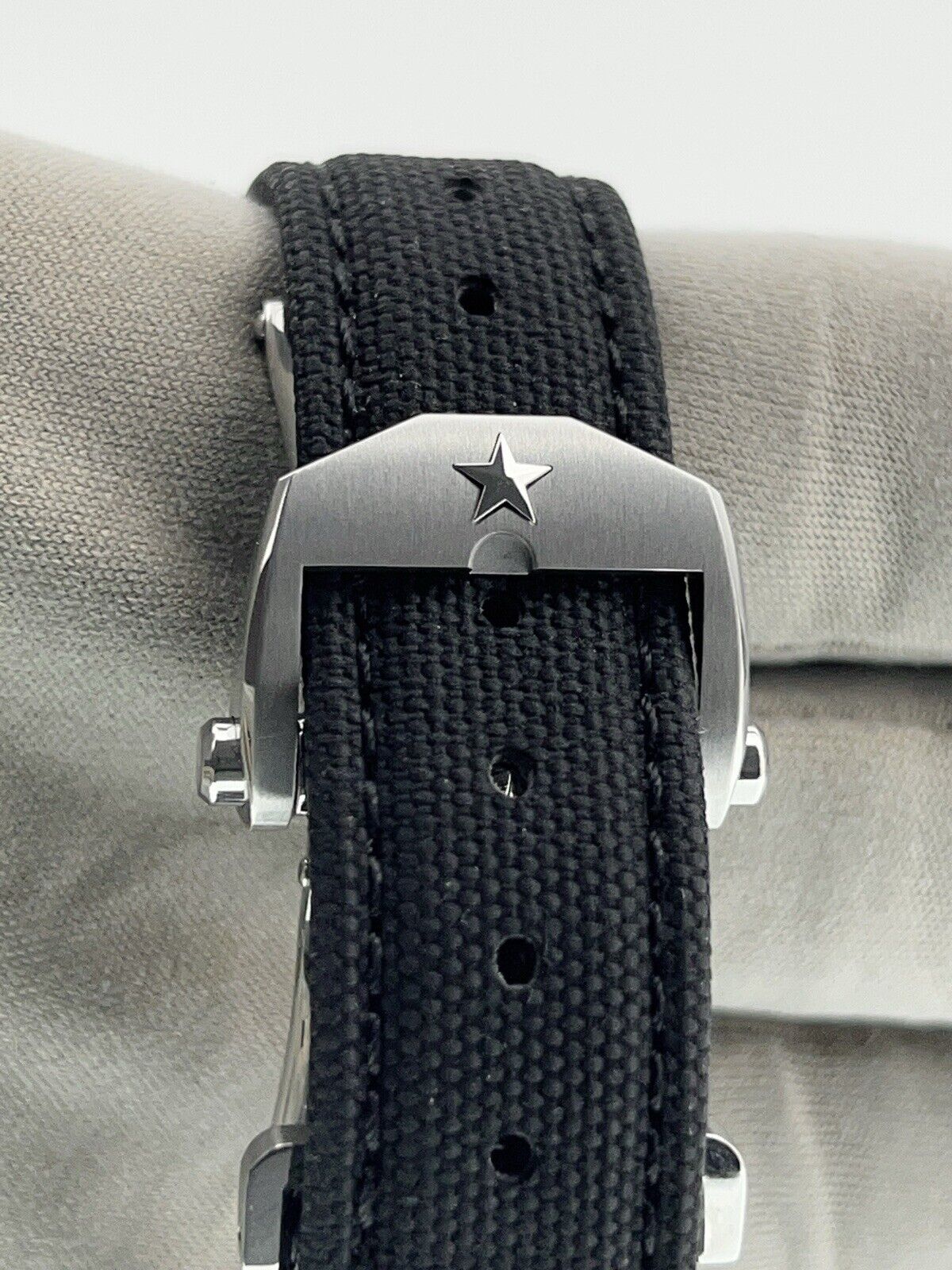 Zenith Pilot Big Date Chrono Steel Black Dial Automatic Men's Watch 03.4000.3652