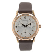 Jaeger-LeCoultre Master Control 18k Rose Gold Silver Dial 37mm Watch Q1482401