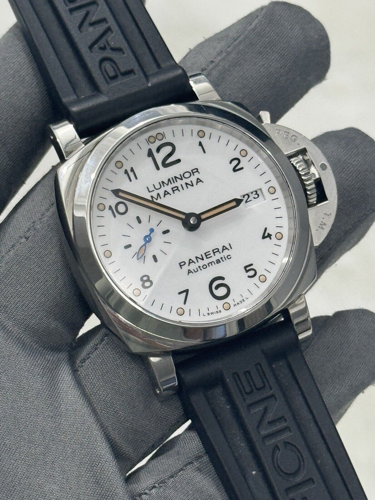 Panerai Luminor Marina White Dial Steel 42mm Automatic Men