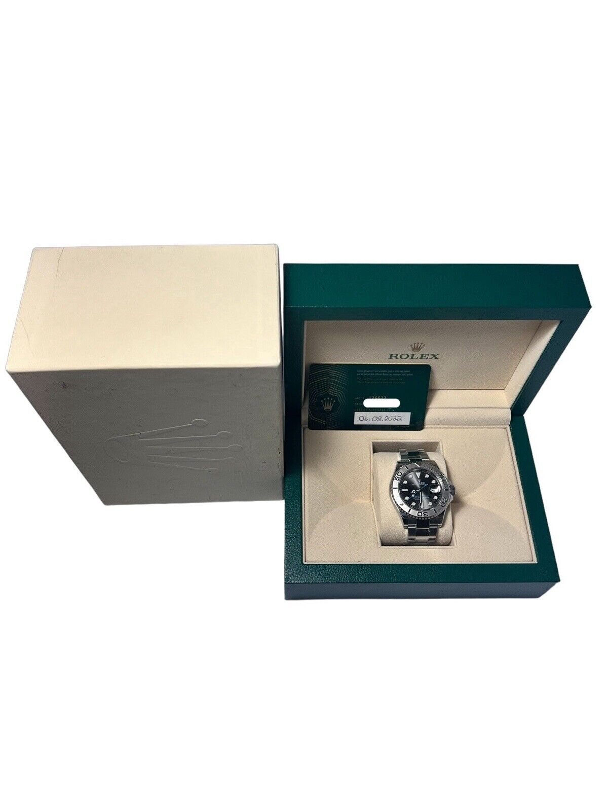 2022 Rolex Yacht Master Steel Gray 40mm Automatic Men’s Watch 126622 - Box/Paper