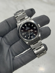 2005 Rolex Explorer I 114270 Men's Automatic 36mm Steel Black Dial Watch