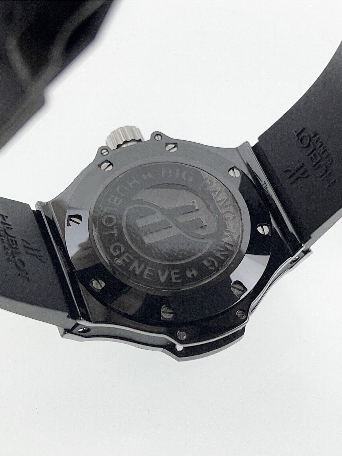 2012 Hublot Big Bang King Ceramic Black 48mm Automatic Men’s Watch 322.CM1770.RX
