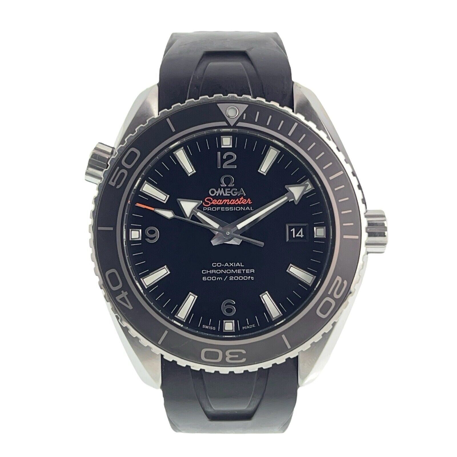 2018 Omega Seamaster Planet Ocean Steel Automatic Mens Watch 232.30.46.21.01.001