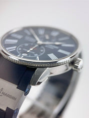 2022 Ulysse Nardin Marine Torpilleur Steel 42mm Automatic Men’s Watch 1183-310