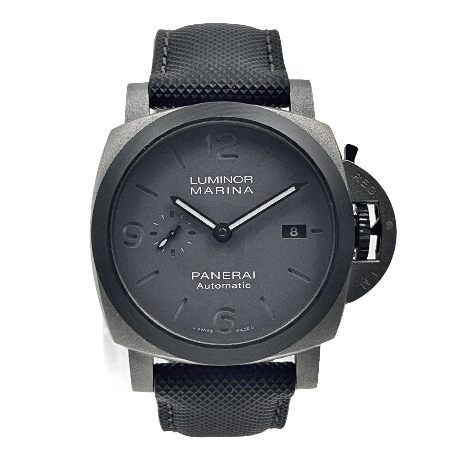 2020 Panerai TuttoGrigio Titanium & Carbotech Luminor Marina 44mm PAM01662