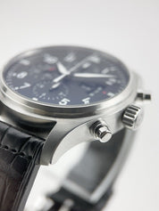 2016 IWC Pilot Chronograph Stainless Steel 43mm Automatic Men’s Watch IW377701