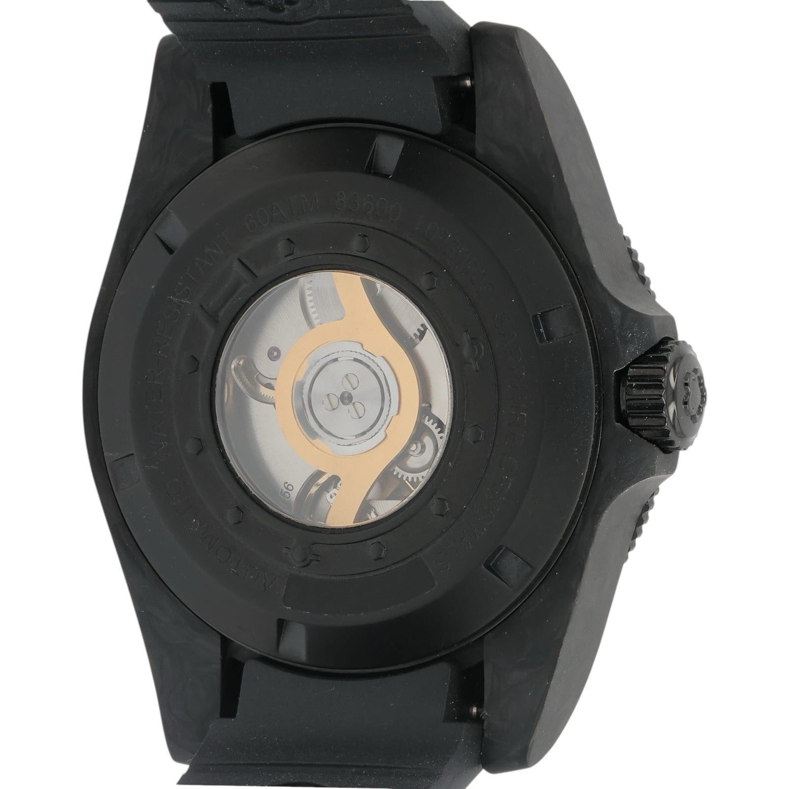 Titoni Seascoper Carbon Black Dial 42mm Automatic Movement Men’s Watch 83600