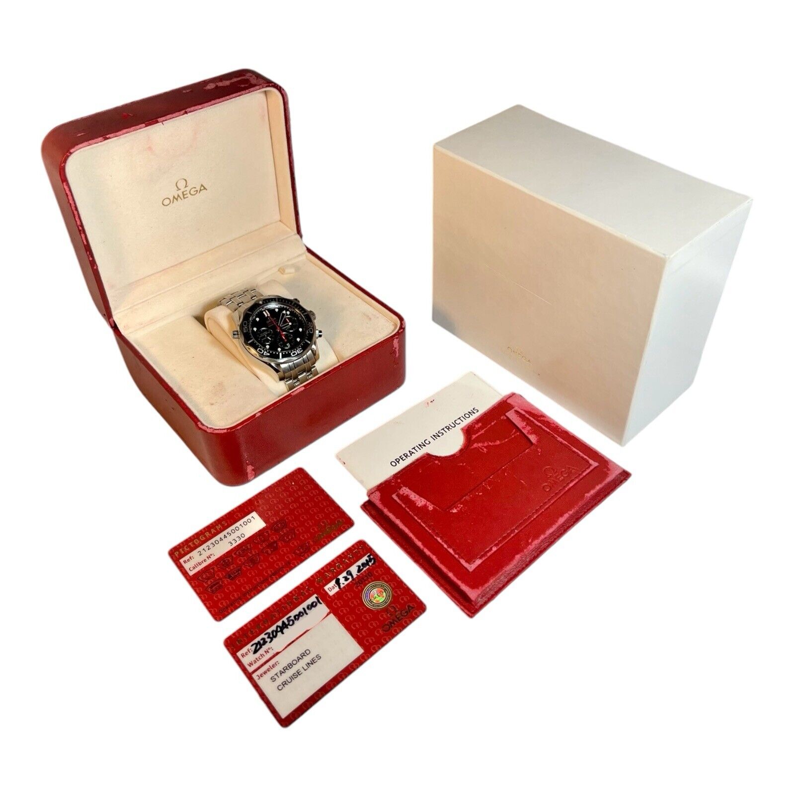 2015 Omega Seamaster Diver 300m Steel 44mm Mens Watch 212.30.44.50.01.001