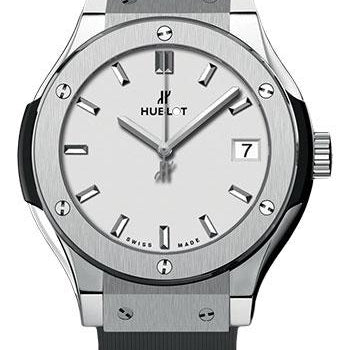 Hublot Classic Fusion Titanium Opalin Watch-581.NX.2611.RX