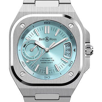 Bell & Ross BR-X5 Ice Blue Steel - Steel Bracelet