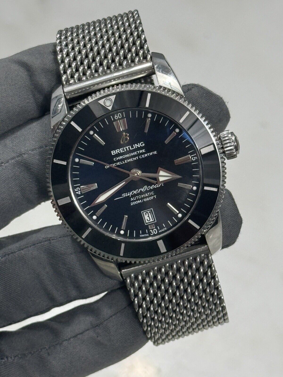 Breitling Superocean Heritage 46 Stainless Steel AB2020 | Birmingham Luxury Watches Michigan