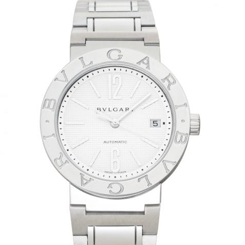 Bvlgari Automatic White Dial Stainless Steel Men's Watch