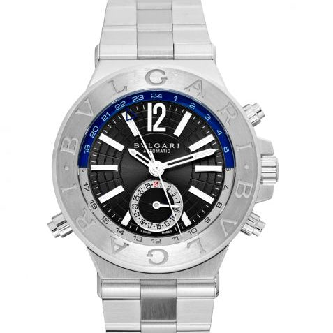 Bvlgari Diagono Automatic Grey Dial Stainless Steel Men's Watch