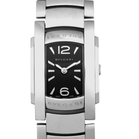 Bvlgari Quartz Black Dial Ladies Watch