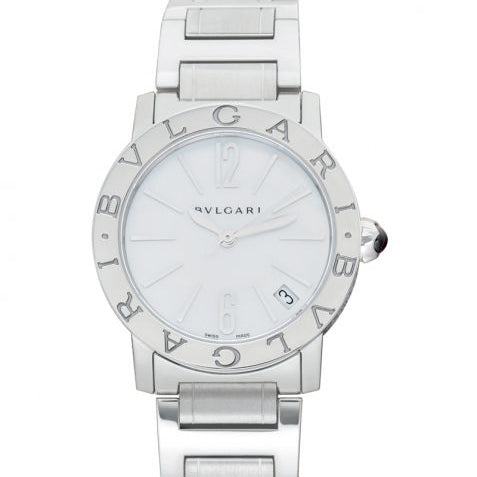 Bvlgari Automatic Mother of pearl Dial Stainless Steel Ladies Watch