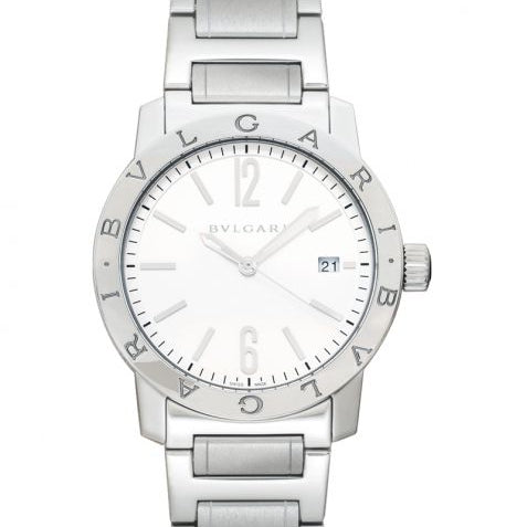 Bvlgari Automatic Silver Dial Stainless Steel Men's Watch