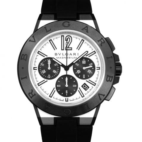 Bvlgari Chronograph Automatic White Dial Men's Watch