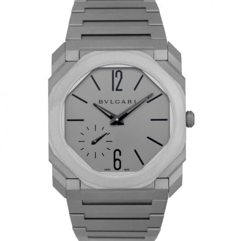 Bvlgari Octo Finissimo Automatic Grey Dial Men's Watch