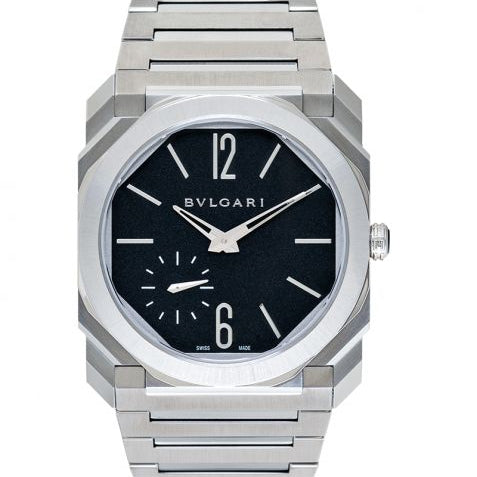Bvlgari Octo Finissimo Extra Thin Automatic Black Dial Men's Watch