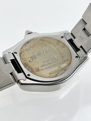 Cartier Roadster Stainless Steel Automatic Mens Silver Dial 3312
