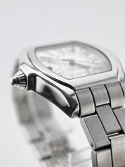 Cartier Roadster Stainless Steel Automatic Mens Silver Dial 3312