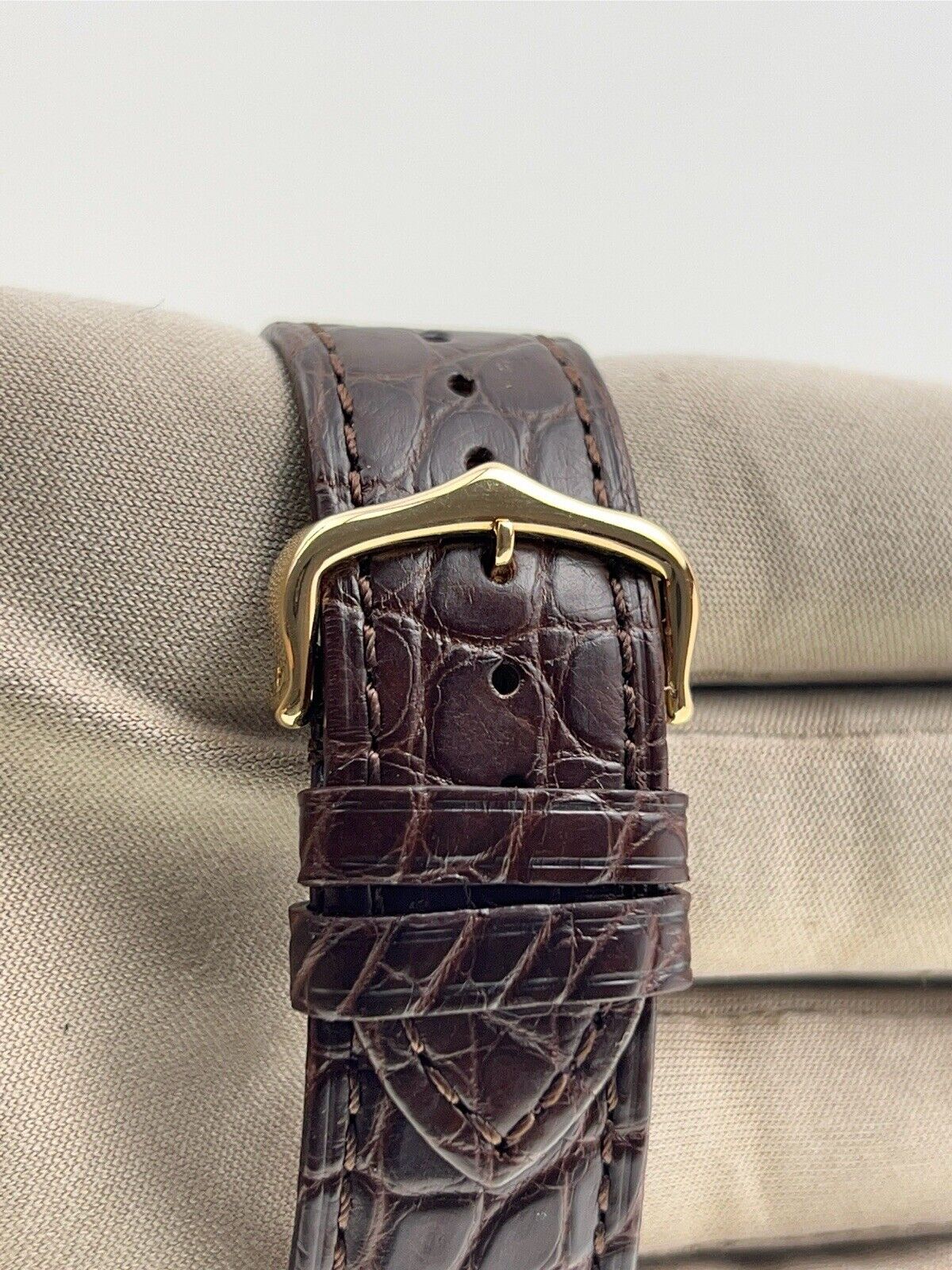 Cartier Tank Solo 27mm Yellow Gold and Steel Diamond Bezel Quartz 2742