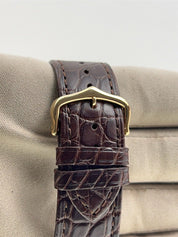 Cartier Tank Solo 27mm Yellow Gold and Steel Diamond Bezel Quartz 2742