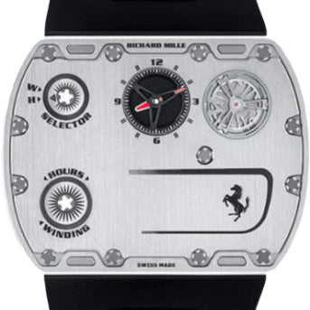 Richard Mille Limited Edition Ferrari Manual Winding Ultraflat Grey Dial | RMUP-01