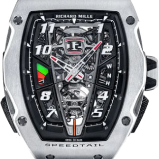 Richard Mille Automatic Winding Tourbillon McLaren Speedtail Open-Work Dial | RM40-01