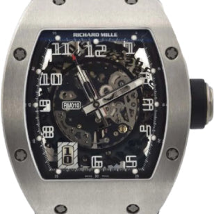 Richard Mille White Gold Openworked Dial 48mm | RM010 (1)