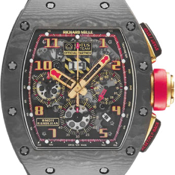 Rose Gold "Romain Grosjean" Lotus F1 Team 50mm Openworked Dial | RM11-02 (3)