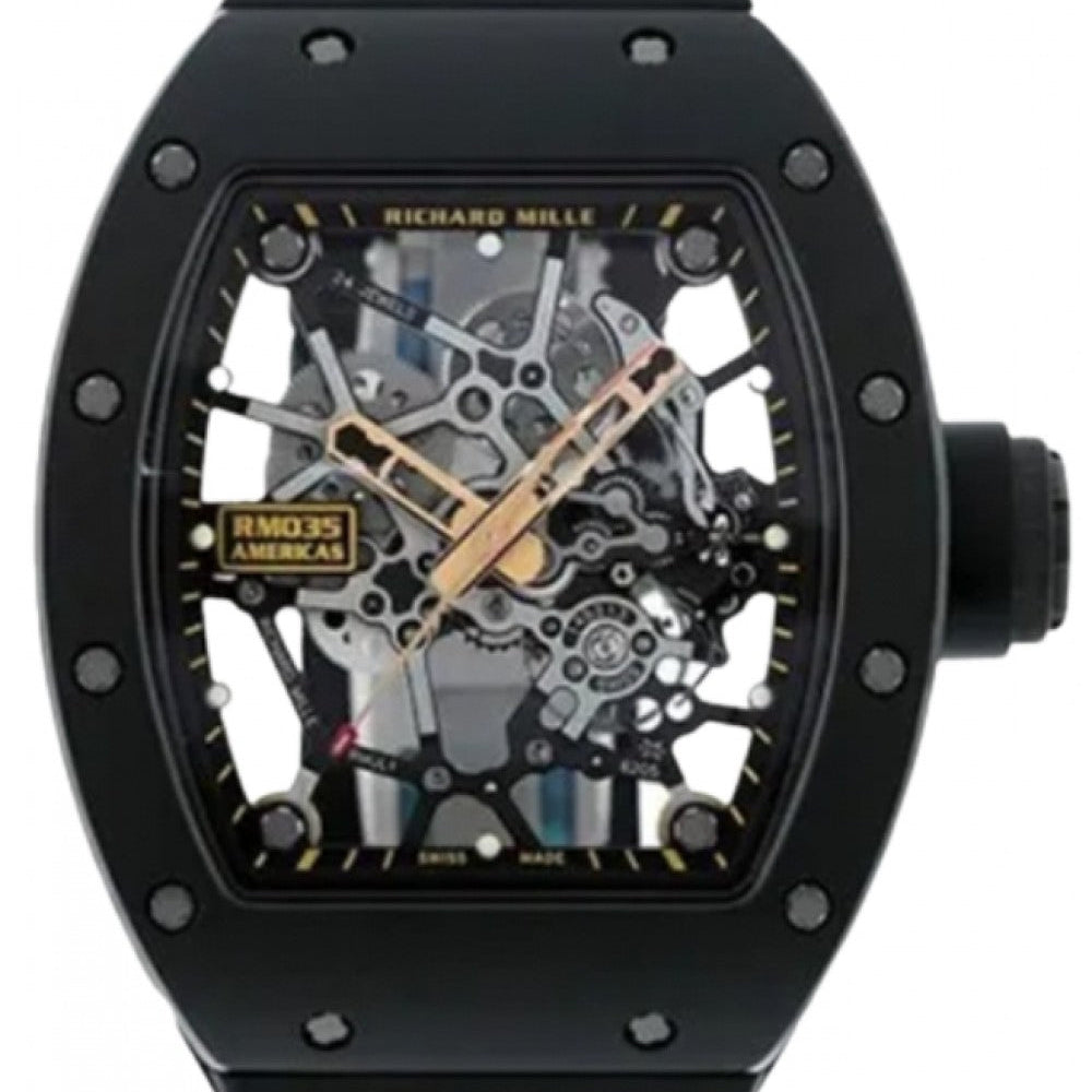 Richard Mille Americas Rafael Nadal "Black Toro" Ceramic RM 035