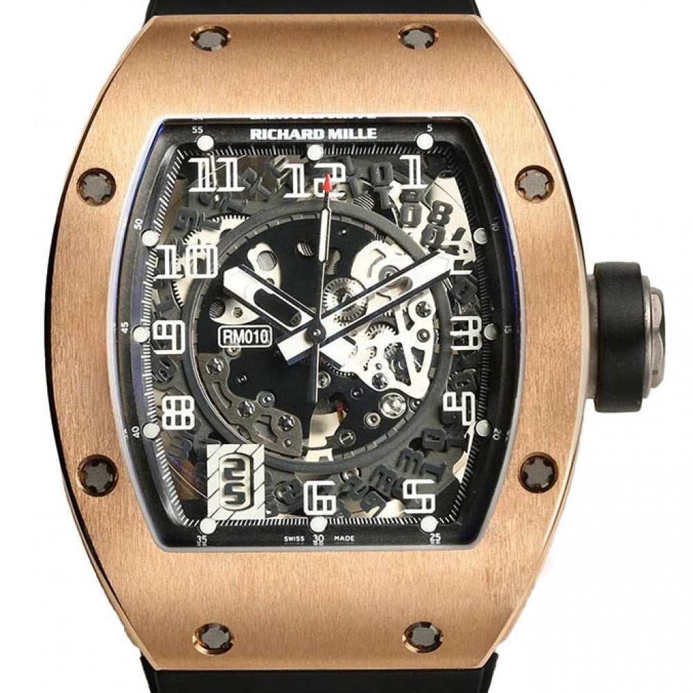Richard Mille Automatic Rose Gold RM 010