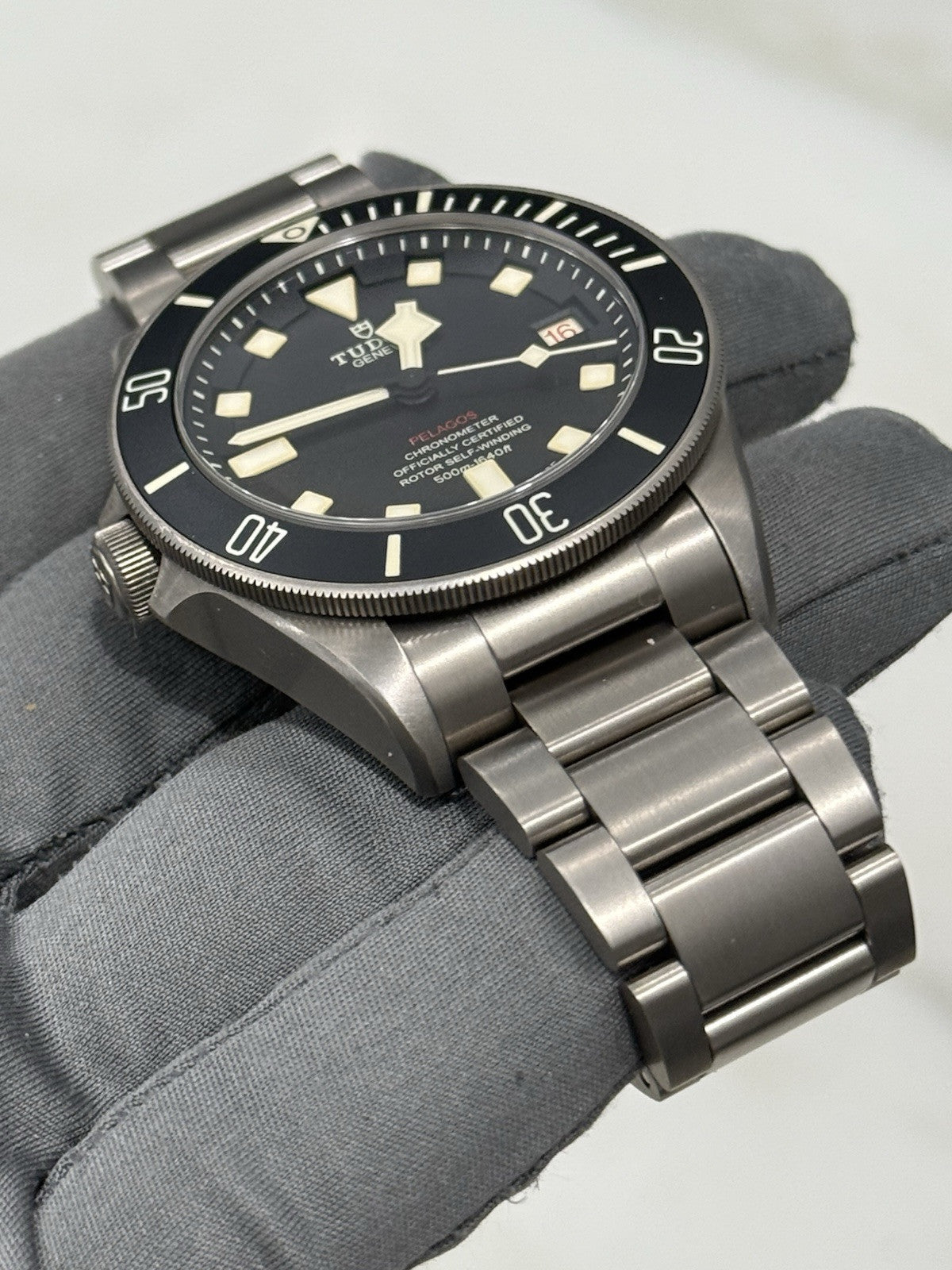 2021 Tudor Pelagos LHD Men's Black Dial 25610TNL Titanium Automatic Watch