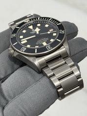 2021 Tudor Pelagos LHD Men's Black Dial 25610TNL Titanium Automatic Watch
