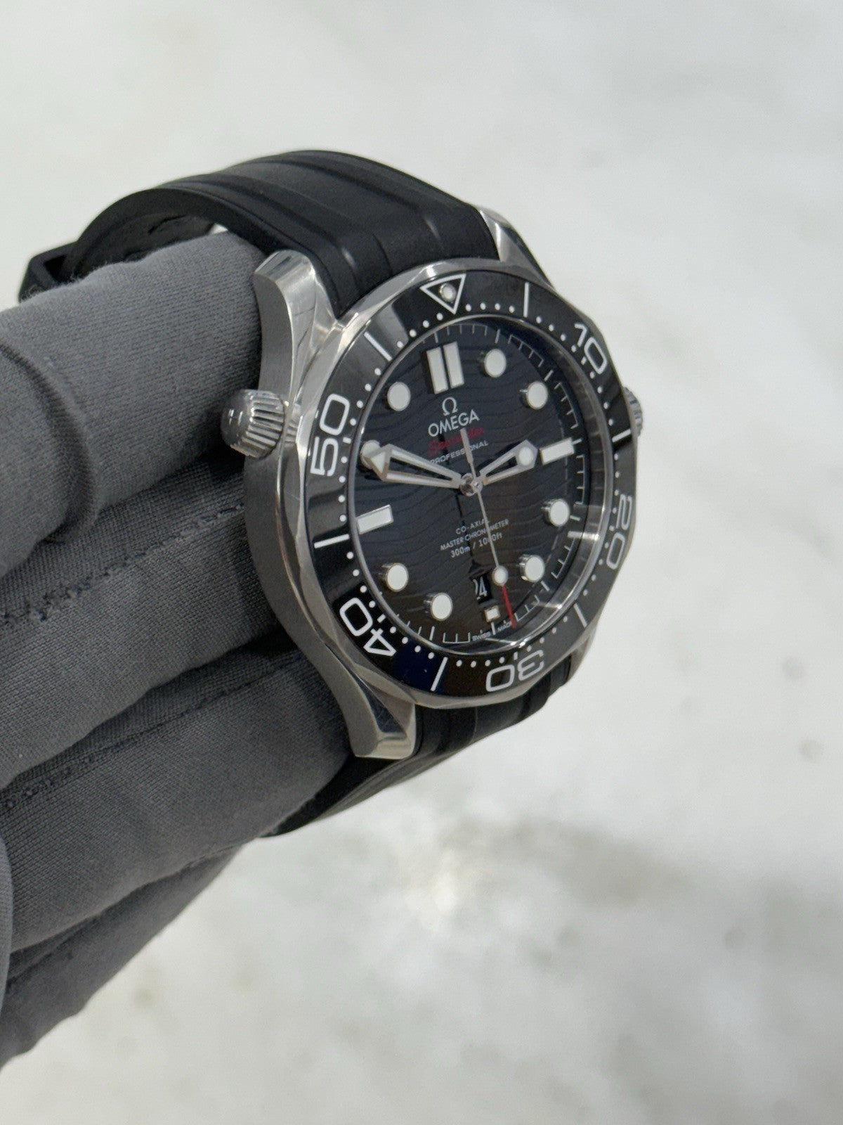 2021 Omega Seamaster Diver 300m Steel Black Dial 42mm Automatic Mens Watch